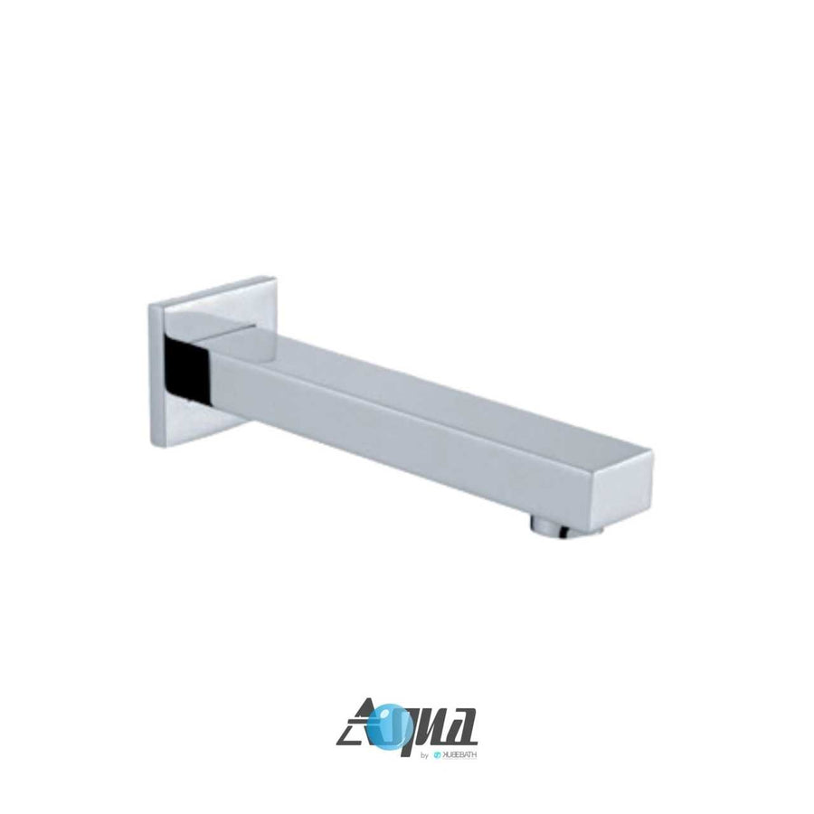 Aqua Piazza Brass Shower Set with 8″ Ceiling Mount Square Rain Shower and Tub Filler