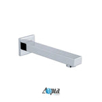 Aqua Piazza Brass Shower Set with 12″ Square Rain Shower and Tub Filler