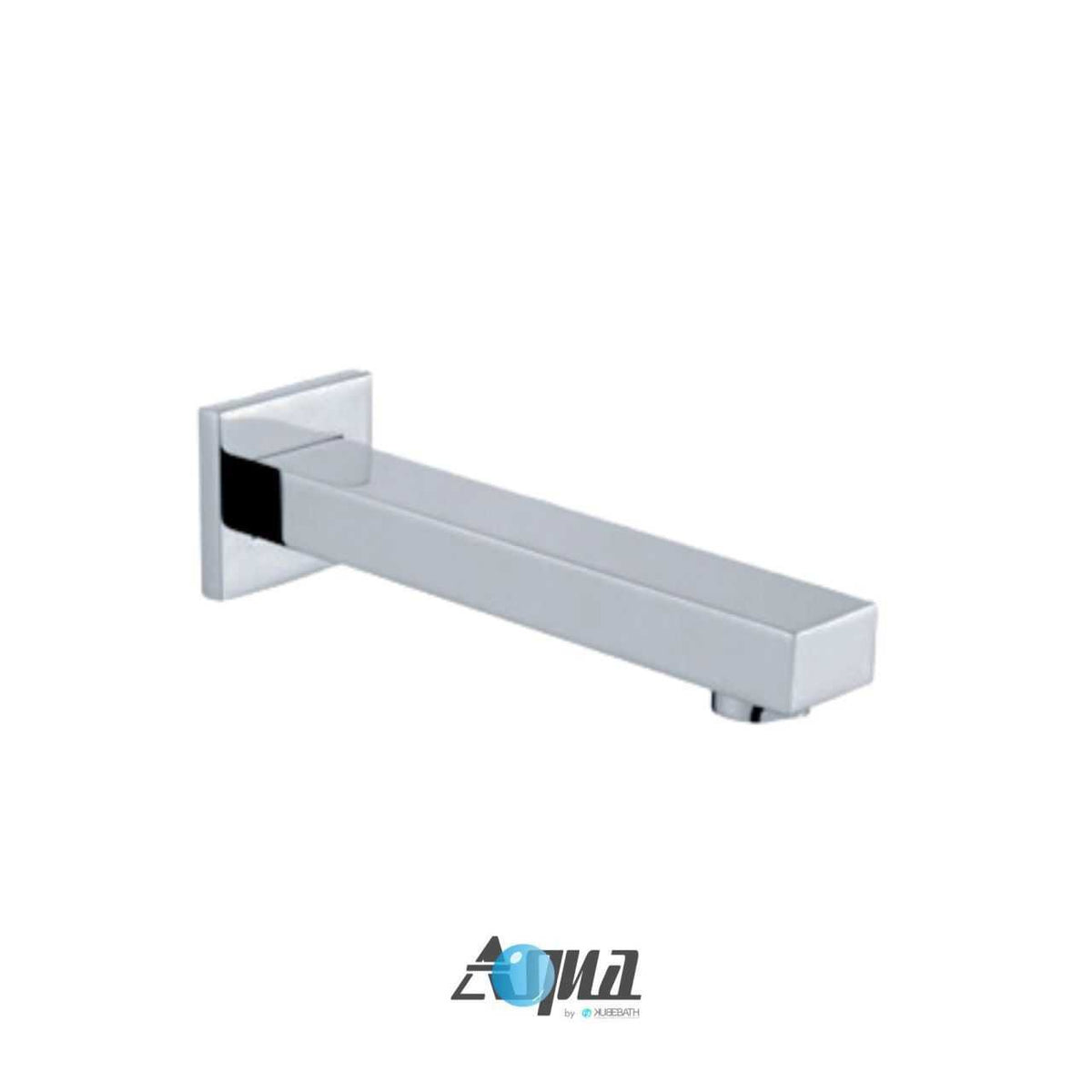 Aqua Piazza Brass Shower Set with 8″ Square Rain Shower and Tub Filler