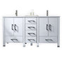 Anziano 63" Vanity With Quartz Countertop