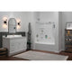 Delta Modern Angular Single Handle Project-Pack Bathroom Faucet