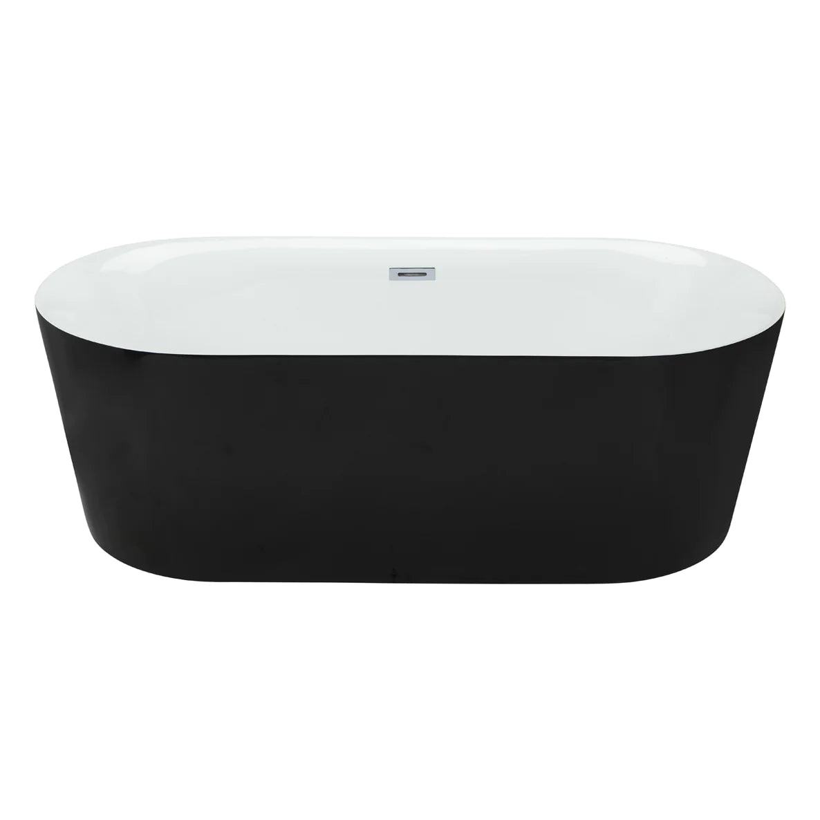Bahli 60" Oval Freestanding Bathtub