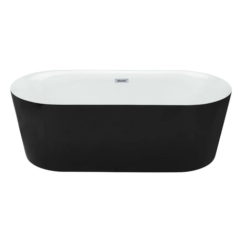 Bahli 60" Oval Freestanding Bathtub