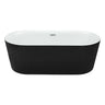 Bahli 60" Oval Freestanding Bathtub