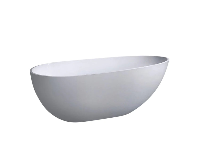 Bayo 66" Modern Round Freestanding Bathtub