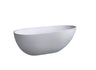 Bayo 66" Modern Round Freestanding Bathtub