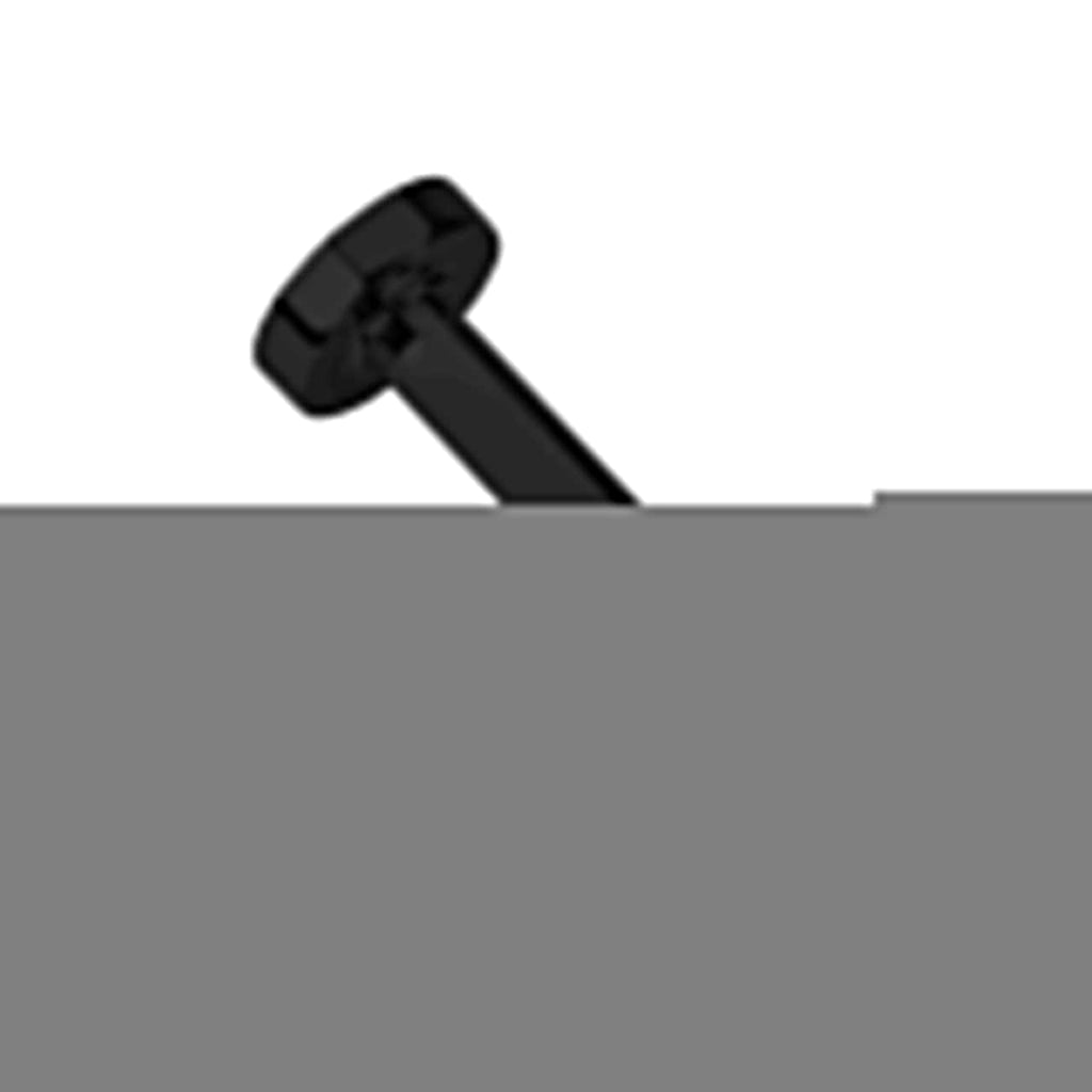 Aqua Rondo Shower Set w/ Ceiling Mount 12″ Rain Shower, Handheld and Tub Filler – Black