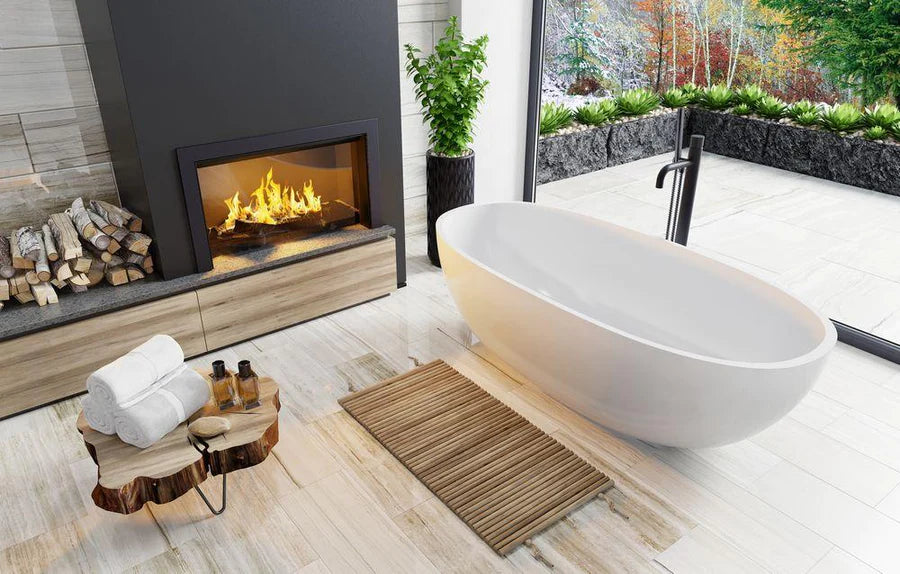 Bradley 74" Freestanding Bathtub