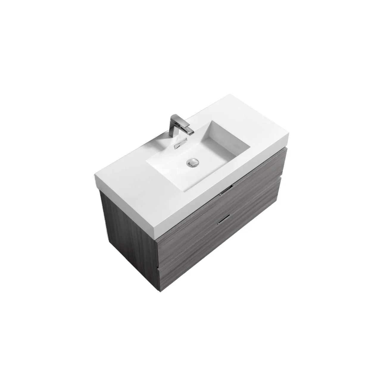 Bliss 36" Wall Mount Modern Bathroom Vanity