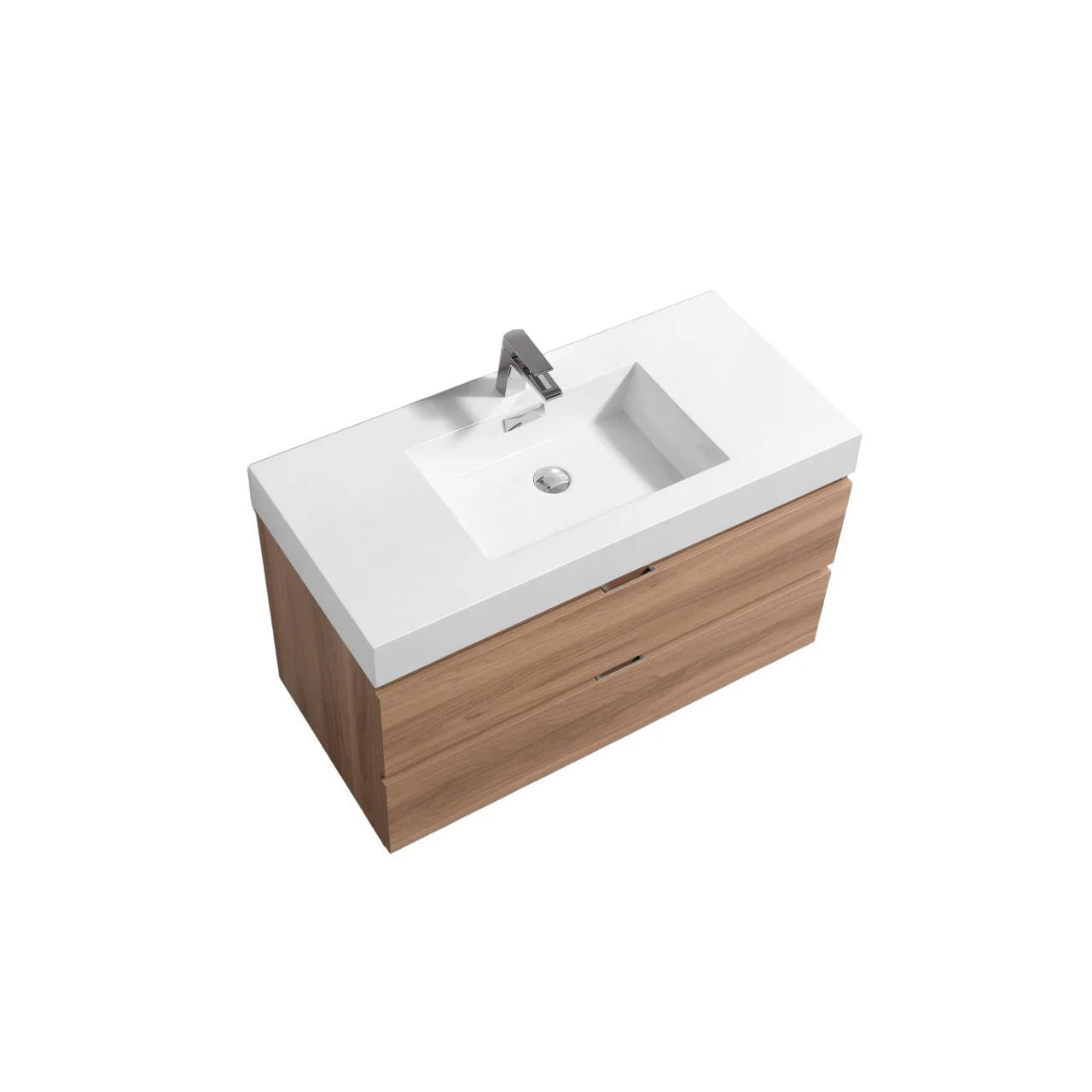 Bliss 40" Wall Mount Modern Bathroom Vanity