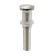 Aqua Solid Brass Pop-Up Drain NO Overflow