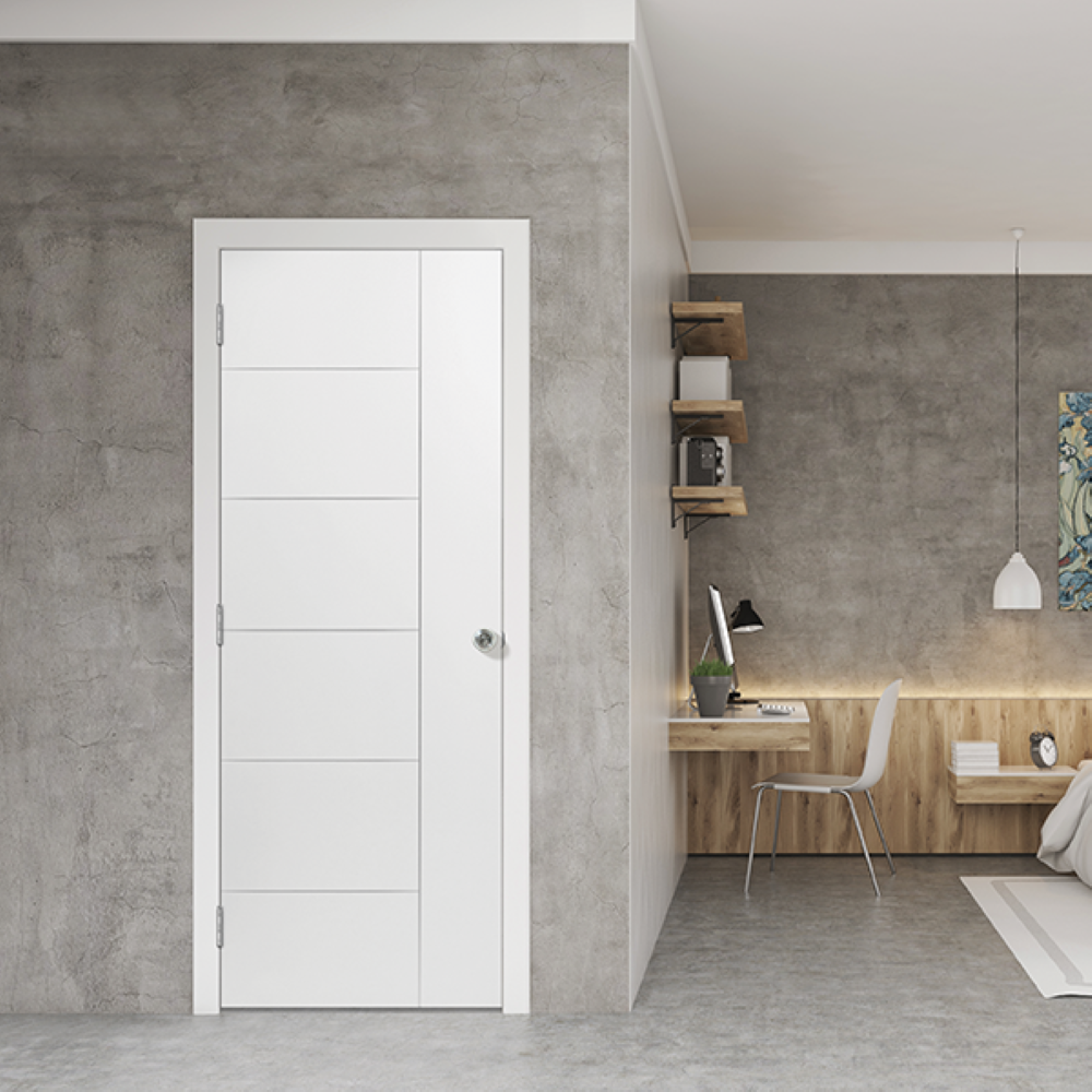 Belmont 30-inch x 80-inch x 1-3/4-inch Solid Core Interior Door