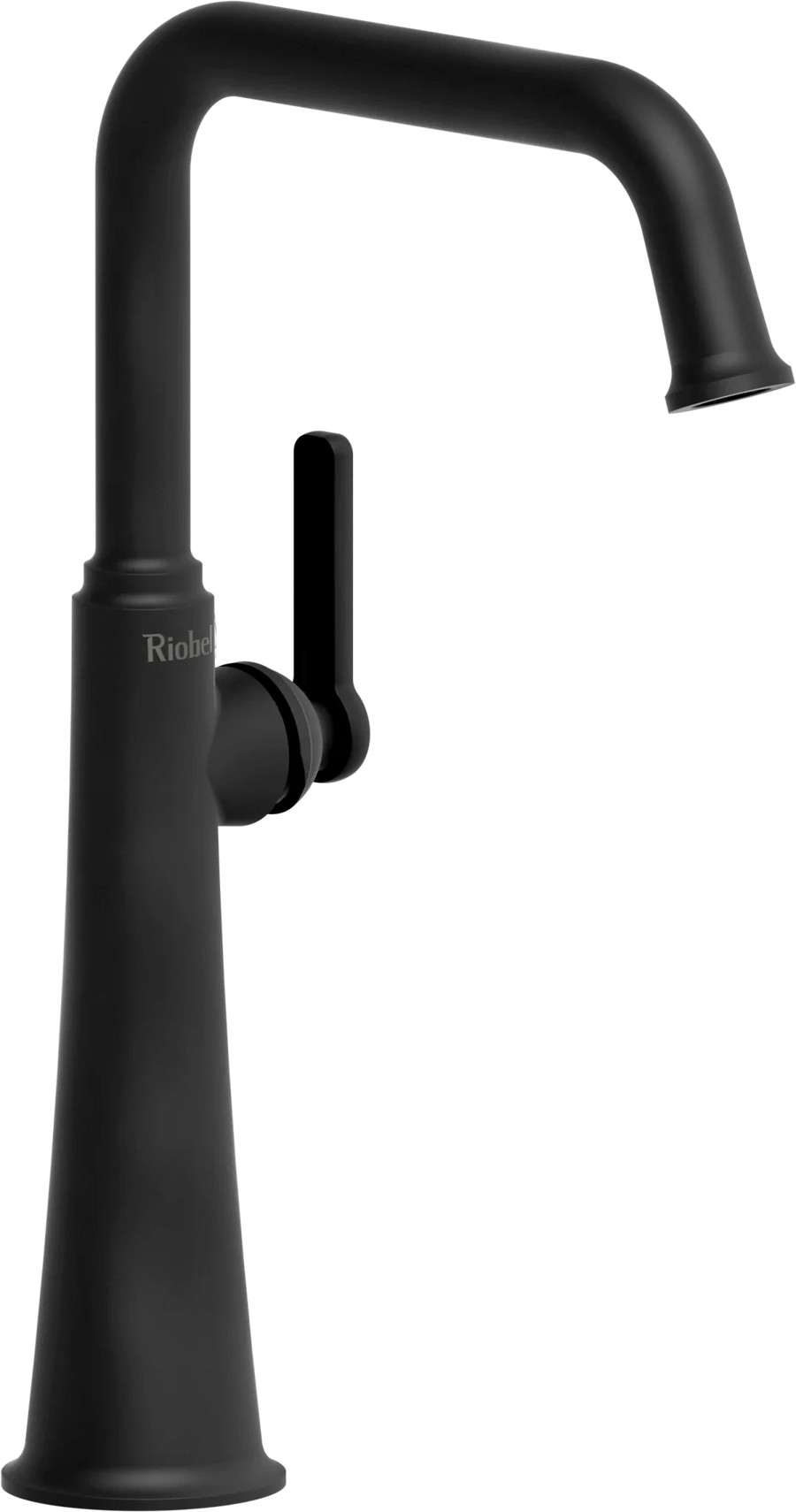 Riobel Momenti Single-Hole Vessel Faucet with Square Spout