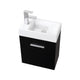 Bliss 18" Wall Mount Modern Bathroom Vanity