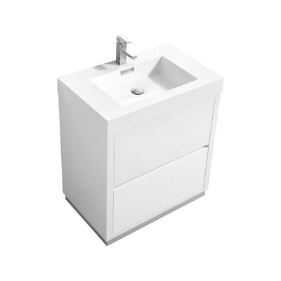 Bliss 30" Freestanding Modern Bathroom Vanity
