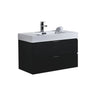 Bliss 36" Wall Mount Modern Bathroom Vanity