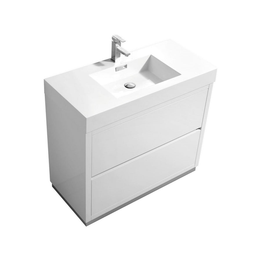 Bliss 40" Freestanding Modern Bathroom Vanity