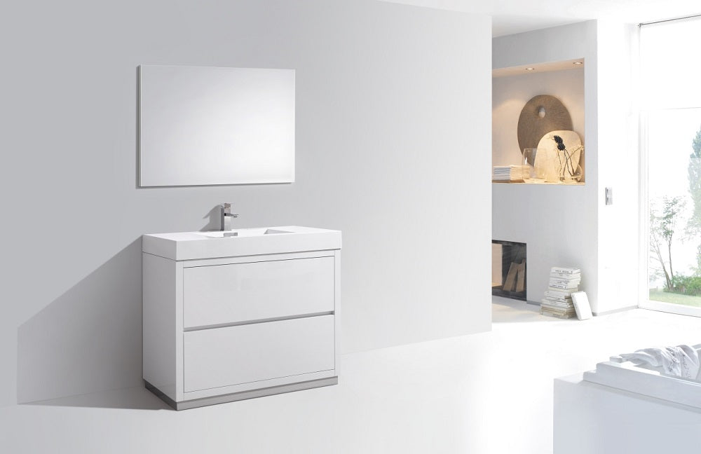 Bliss 40" Freestanding Modern Bathroom Vanity