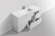 Bliss 60" Single Sink Freestanding Modern Bathroom Vanity