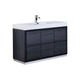 Bliss 60" Single Sink Freestanding Modern Bathroom Vanity