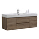 Bliss 60" Single Sink Wall Mount Modern Bathroom Vanity