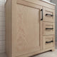 Bridgeport 30″ Solid-Wood Vanity with Quartz Countertop-Maple