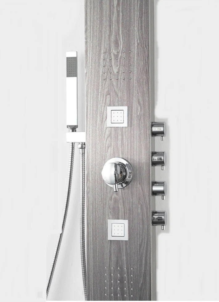 Cesar Shower Column with Hand Shower and 4 Jets