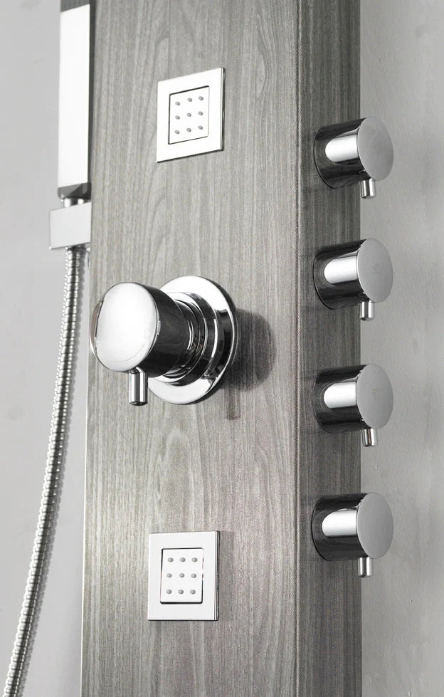 Cesar Shower Column with Hand Shower and 4 Jets