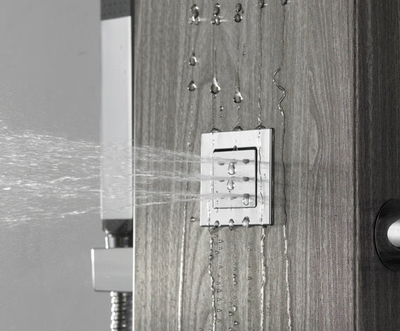 Cesar Shower Column with Hand Shower and 4 Jets