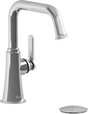Riobel Momenti Single-Hole Bathroom Faucet with Square Spout