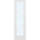 Clear Glass 24-inch x 80-inch x 1-3/8-inch 1-Panel Interior Door Primed White With Tempered Glass