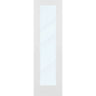 Clear Glass 24-inch x 80-inch x 1-3/8-inch 1-Panel Interior Door Primed White With Tempered Glass