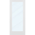 Clear Glass 36-inch x 80-inch x 1-3/8-inch 1-Panel Interior Door Primed White With Tempered Glass