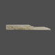 Base Board MDF Contemporary Step 7 1/4 x 5/8 x 12'