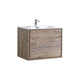 DeLusso 36" Wall Mount Modern Bathroom Vanity