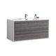 DeLusso 48" Single Sink Wall Mount Modern Bathroom Vanity