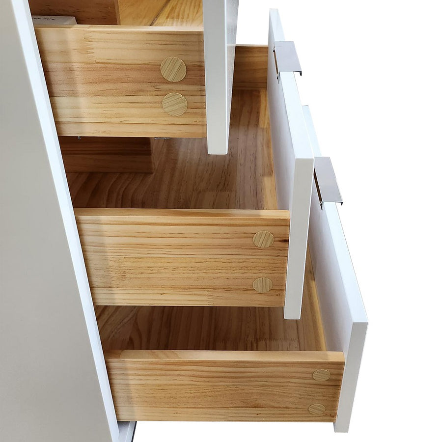 Divani 30" Gloss Vanity with Quartz Countertop