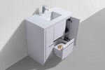 Dolce 36" Modern Bathroom Vanity with Quartz Counter-Top