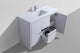 Dolce 60" Modern Bathroom Vanity with Quartz Counter-Top