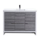 Dolce 60" Modern Bathroom Vanity with Quartz Counter-Top