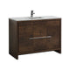 Dolce 48" Modern Bathroom Vanity with Quartz Counter-Top
