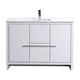 Dolce 48" Modern Bathroom Vanity with Quartz Counter-Top