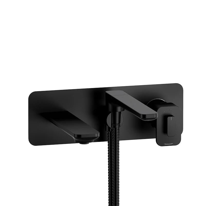 Riobel Equinox Wall-Mount Tub Filler with Hand Shower