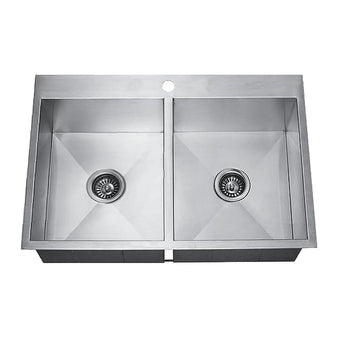 Eldorado 33" x 22" Top-Mount Double Kitchen Sink