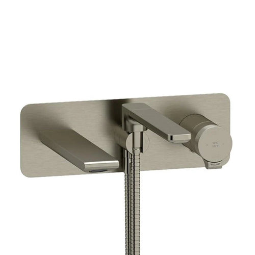 Riobel Fresk Wall-Mount Tub Filler with Hand Shower