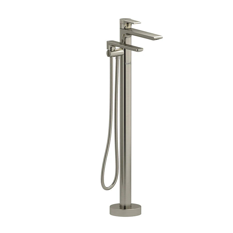 Riobel Fresk Floor-Mount Tub Filler with Hand Shower