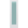 Frosted Glass 24-inch x 80-inch x 1-3/8-inch 1-Panel Interior Door Primed White With Tempered Glass