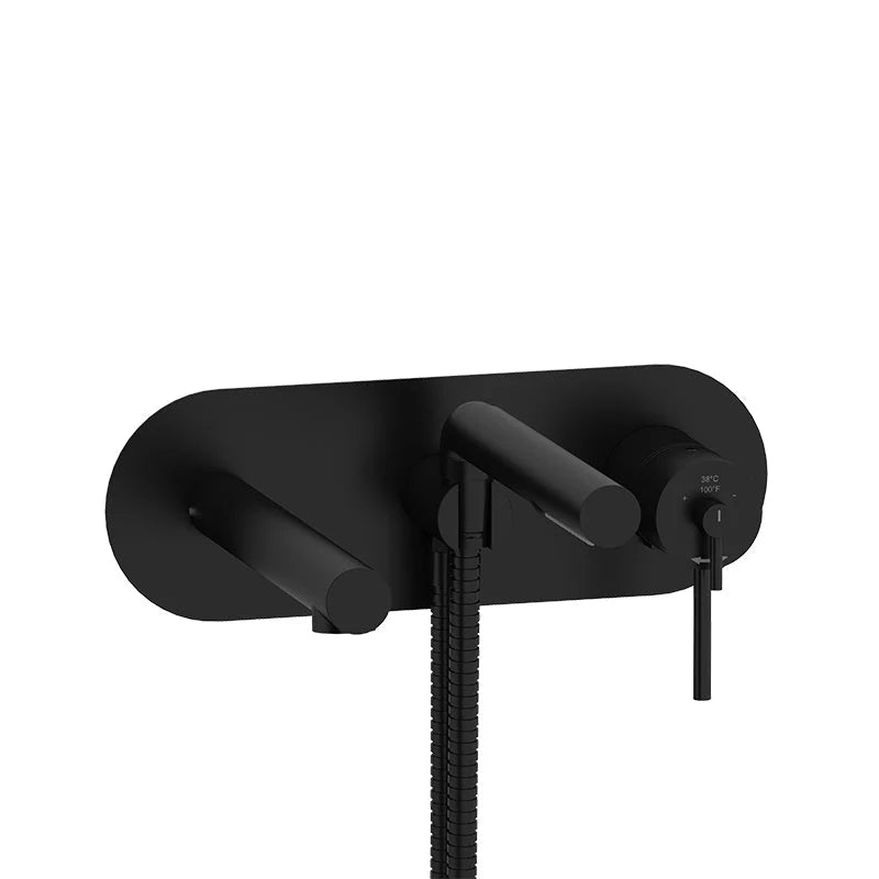 Riobel GS Wall-Mount Tub Filler with Hand Shower