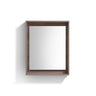Bosco 24″ Framed Mirror With Shelve – Butternut Finish