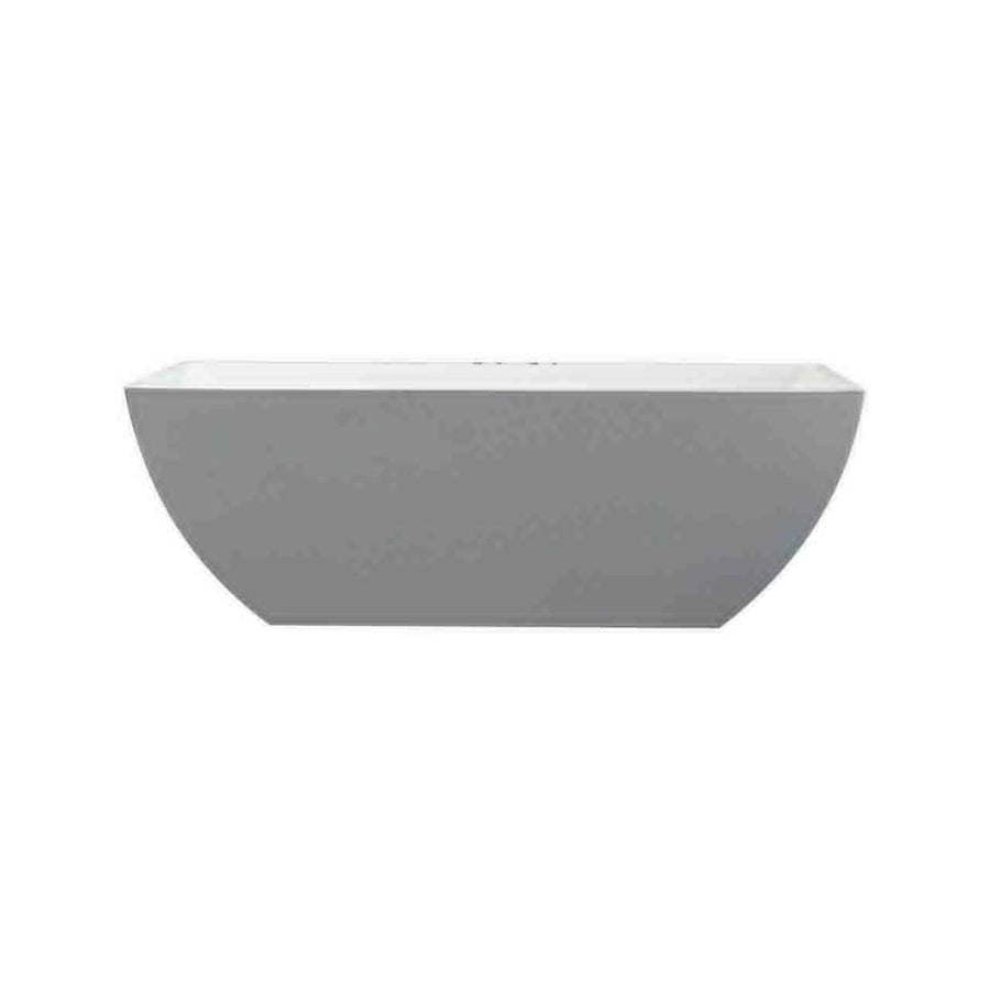 Kube Contemporanea White Free Standing Bathtub